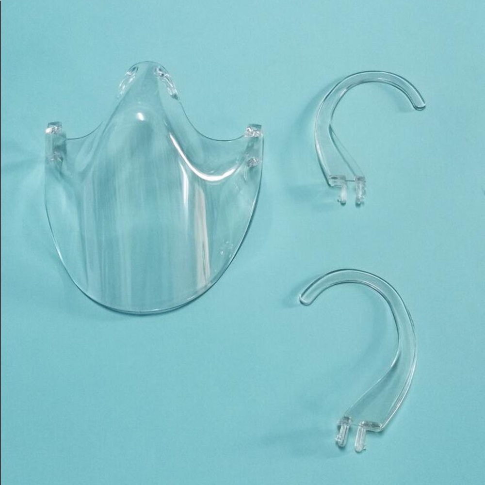 Clear face mask/shield - Picture 2 of 2